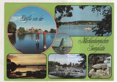 [Ansichtskarte] Mecklenburgische Seenplatte. 