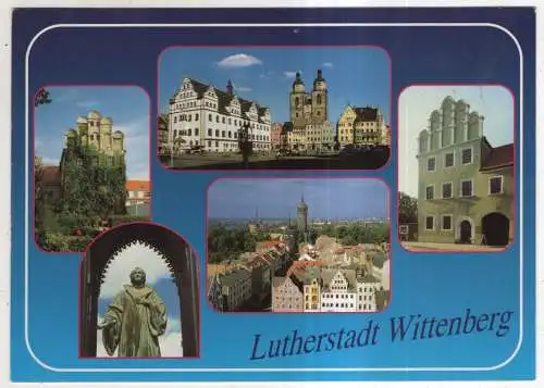 [Ansichtskarte] Lutherstadt Wittenberg. 