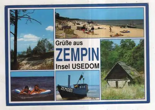 [Ansichtskarte] Zempin / Insel Usedom. 