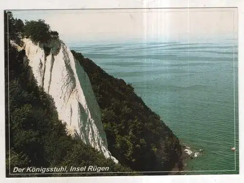 [Ansichtskarte] Insel Rügen - Der Königsstuhl. 