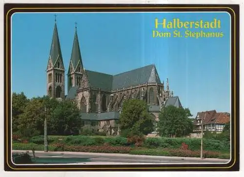 [Ansichtskarte] Halberstadt - Dom St. Stephanus. 