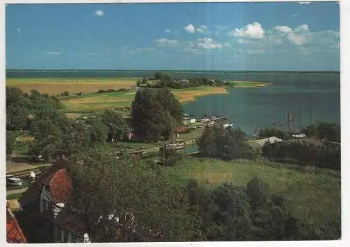 [Ansichtskarte] Ostseebad Wustrow - Barnstorf vom Wustrower Kirchturm. 