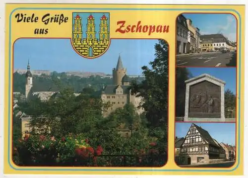 [Ansichtskarte] Zschopau / Erzgebirge. 