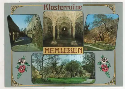 [Ansichtskarte] Klosterruine Memleben. 