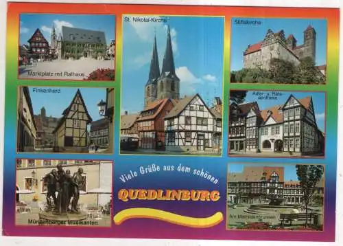 [Ansichtskarte] Quedlinburg. 