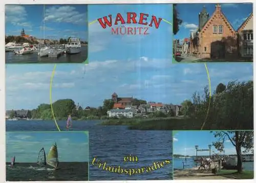 [Ansichtskarte] Waren / Müritz. 