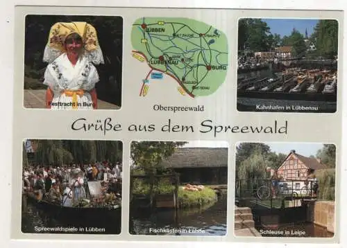 [Ansichtskarte] Spreewald. 