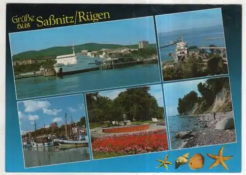 [Ansichtskarte] Saßnitz / Rügen. 