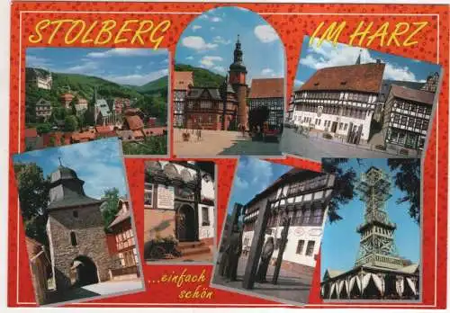 [Ansichtskarte] Stolberg im Harz. 