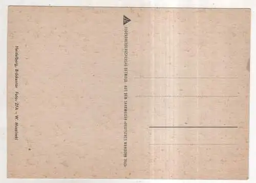 [Ansichtskarte] Heidelberg. 