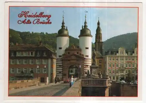 [Ansichtskarte] Heidelberg - Alte Brücke. 