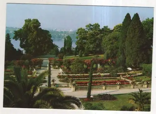 [Ansichtskarte] Insel Mainau im Bodensee  - Rosengarten. 