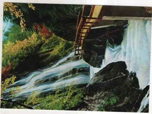 [Ansichtskarte] Berchtesgadener Land - In der Wimbachklamm. 