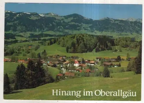 [Ansichtskarte] Hinang im Oberallgäu. 