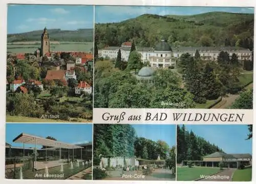 [Ansichtskarte] GERMANY - Bad Wildungen. 