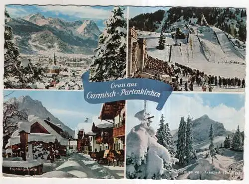 [Ansichtskarte] GERMANY - Garmisch-Partenkirchen. 