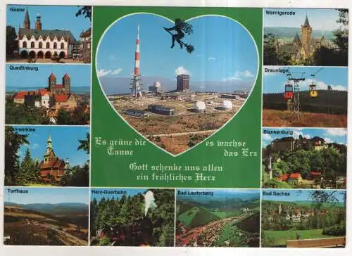 [Ansichtskarte] GERMANY - Harz. 