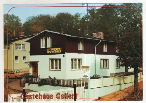 [Ansichtskarte] GERMANY -  Ostseebad Zinnowitz - Gästehaus Gellert. 