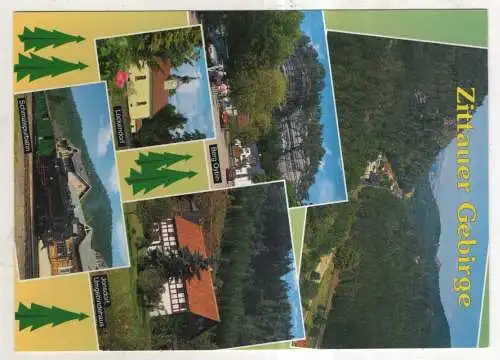 [Ansichtskarte] GERMANY - Zittauer Gebirge. 
