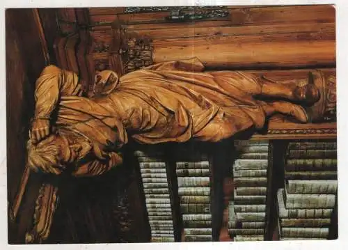 [Ansichtskarte] GERMANY - Waldsassen - Cistercienerinnen-Abtei  - Bibliothekssaal - Meister Karl Stilp. 