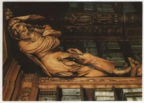 [Ansichtskarte] GERMANY - Waldsassen - Cistercienerinnen-Abtei  - Bibliothekssaal - Schweinehirte. 