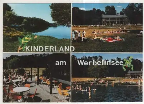 [Ansichtskarte] GERMANY - Altenhof - Kinderland am Werbellinsee. 