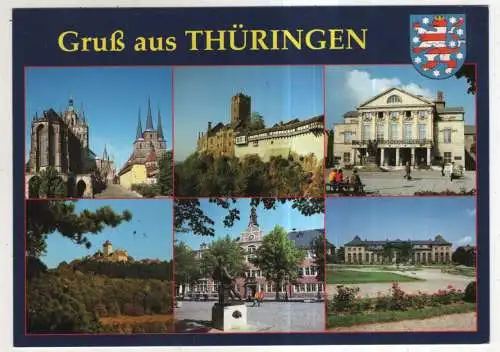 [Ansichtskarte] GERMANY - Thüringen. 