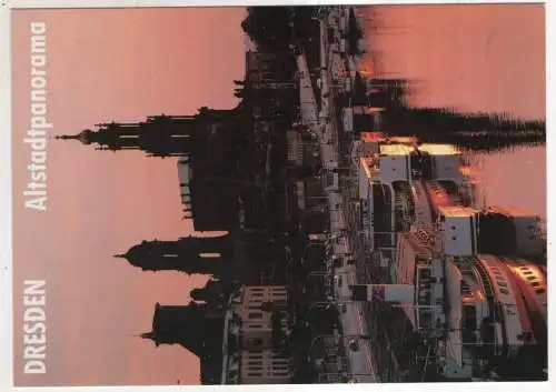 [Ansichtskarte] GERMANY - Dresden - Altstadtpanorama. 