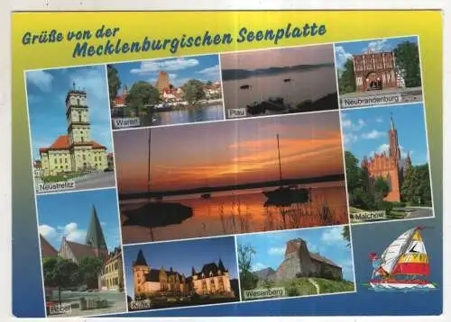 [Ansichtskarte] GERMANY - Mecklenburgische Seenplatte. 