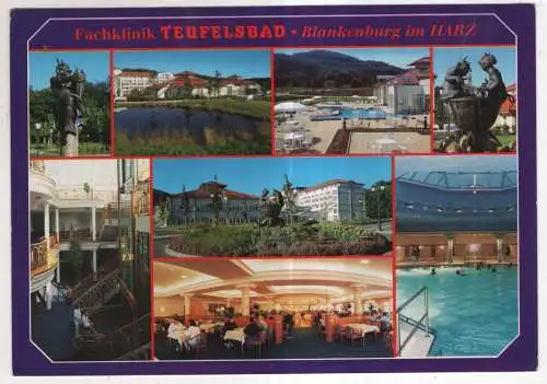 [Ansichtskarte] GERMANY - Blankenburg im Harz - Fachklinik Teufelsbad. 
