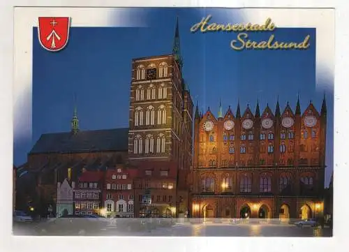 [Ansichtskarte] GERMANY - Hansestadt Stralsund. 