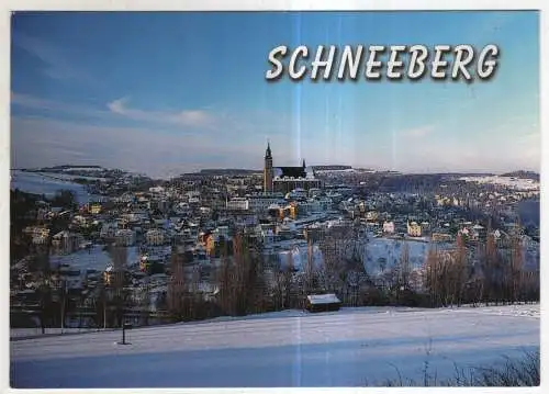 [Ansichtskarte] GERMANY - Schneeberg im Erzgebirge. 