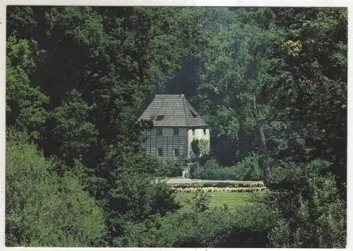 [Ansichtskarte] GERMANY - Weimar / Thüringen - Goethes Gartenhaus. 