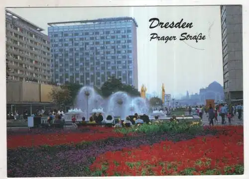 [Ansichtskarte] GERMANY - Dresden - Prager Straße. 