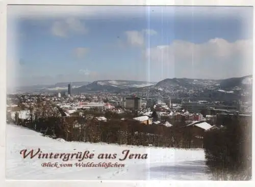 [Ansichtskarte] GERMANY - Jena - Wintergrüße. 