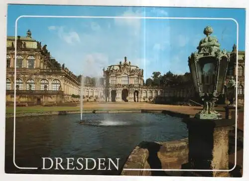 [Ansichtskarte] GERMANY - Dresden - Zwinger Innenhof. 