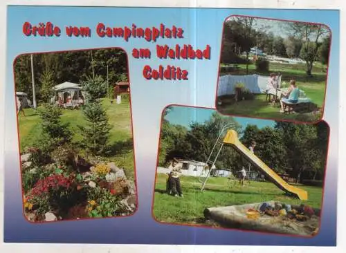 [Ansichtskarte] GERMANY - Colditz - Campingplatz am Waldbad. 