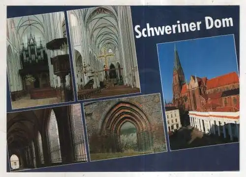 [Ansichtskarte] GERMANY - Schwerin - Blick über den Pfaffenteich. 