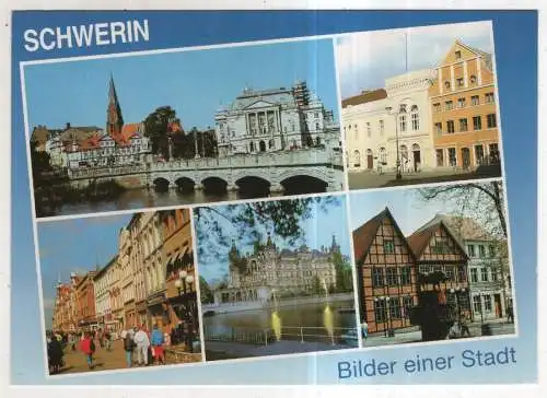 [Ansichtskarte] GERMANY - Schwerin - Bilder einer Stadt. 