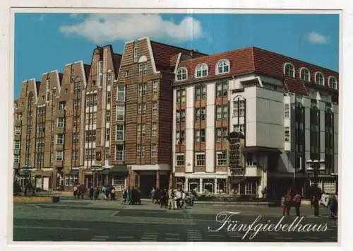 [Ansichtskarte] GERMANY - Rostock - Fünfgiebelhaus. 