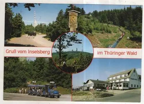 [Ansichtskarte] GERMANY - Inselsberg / Thüringer Wald. 