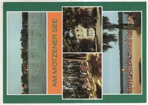 [Ansichtskarte] GERMANY - Motzen - Am Motzener See. 
