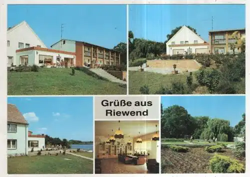 [Ansichtskarte] GERMANY - Präwesin - Ortsteil Riewend - Ferienhotel am Riewendsee. 