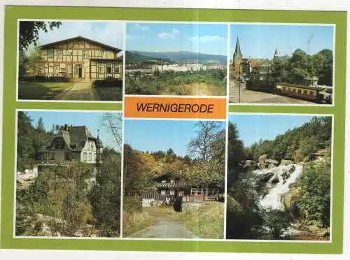 [Ansichtskarte] GERMANY - Wernigerode. 