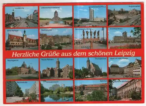 [Ansichtskarte] GERMANY - Leipzig. 