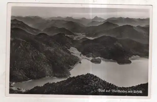 [Ansichtskarte] GERMANY - Blick auf Walchensee mit Urfeld. 