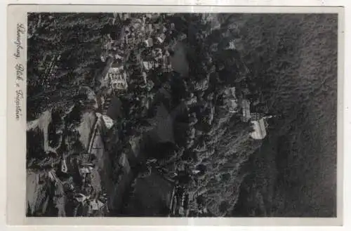 [Ansichtskarte] GERMANY - Schwarzburg - Blick v. Trippstein. 