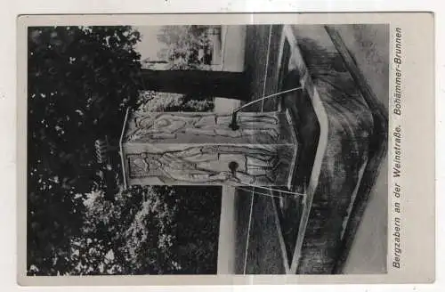 [Ansichtskarte] GERMANY - Bergzabern an der Weinstraße - Bohämmer-Brunnen. 
