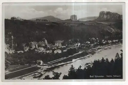 [Ansichtskarte] GERMANY - Bad Schandau / Sächs. Schweiz. 