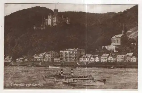 [Ansichtskarte] GERMANY - Stolzenfels und Capellen. 